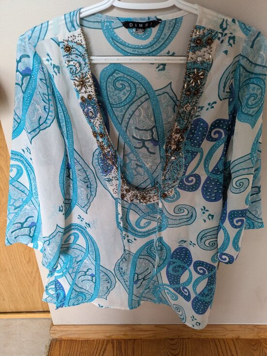 Dimri Tops - Dimri paisley Top